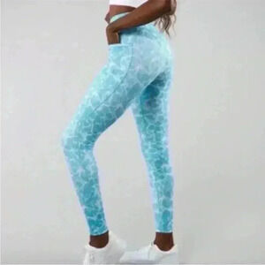 BuffBunny Limitless Leggings Reflection Print Size Small